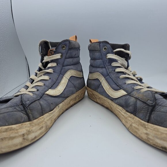 Vans Sk8 Hi MTE Mens 13 Blue High Top Sneakers Weather Resistant Primaloft Camp main image 6